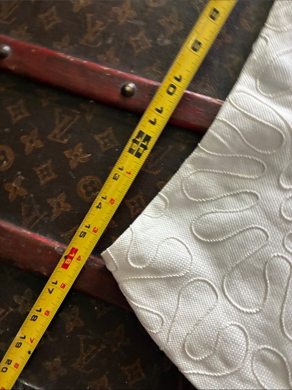 J. McLaughlin White A-Line Embroidered Skirt - Picture 9 of 9